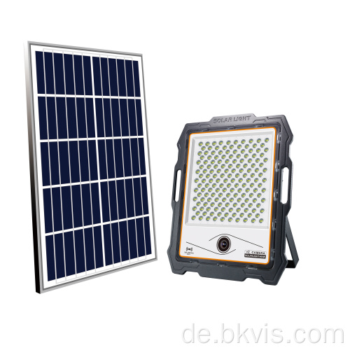 Überwachung von Solar Power Camera LED Flood Lightcamera